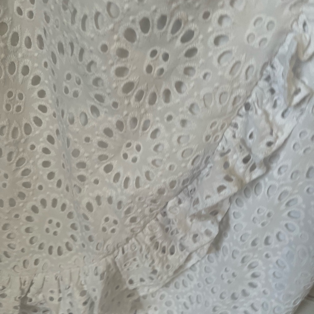 Lilly Pulitzer Roca Eyelet Ruffled Skirt in White - Picture 2 of 14